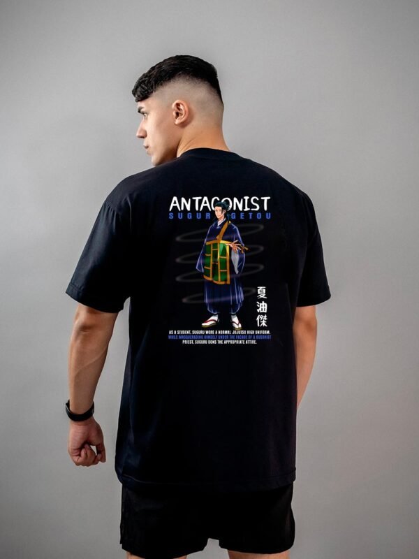 Camiseta Jujutsu Kaisen Geto Antagonist Oversized