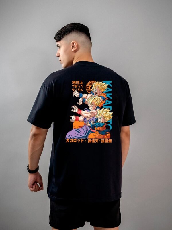 Camiseta Dragon Ball Z Family Kamehameha Oversized