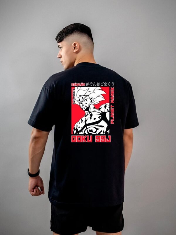 Camiseta Dragon Ball Z Goku Planet Namek Oversized