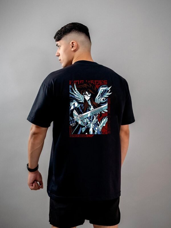 Camiseta Os Cavaleiros Do Zodíaco | King Hades Oversized