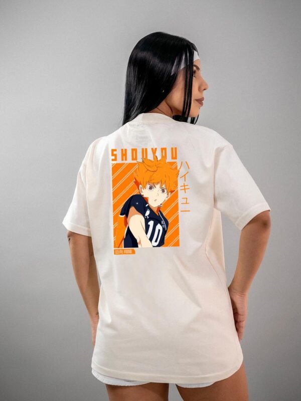 Camiseta Haikyuu!! Shoyo Hinata 2 Oversized
