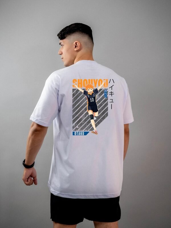 Camiseta Haikyuu!! Shoyo Hinata Otaku 1 Oversized