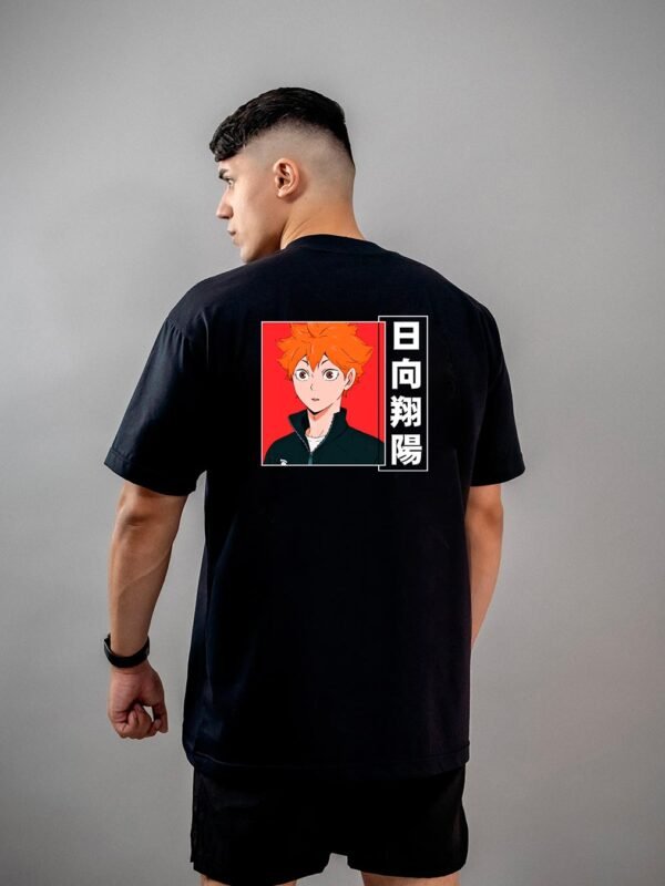 Camiseta Haikyuu!! Shoyo Hinata 3 Oversized