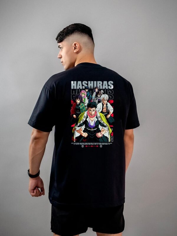Camiseta Demon Slayer Hashiras 1 Oversized