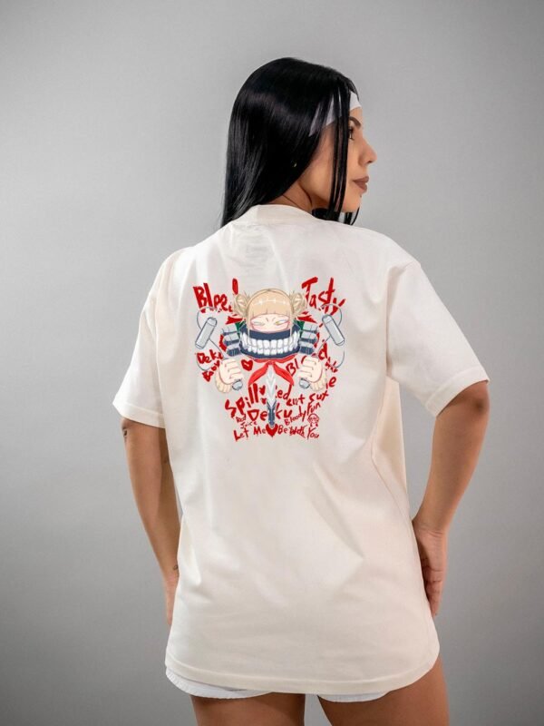 Camiseta My Hero Academia | Himiko Toga Oversized