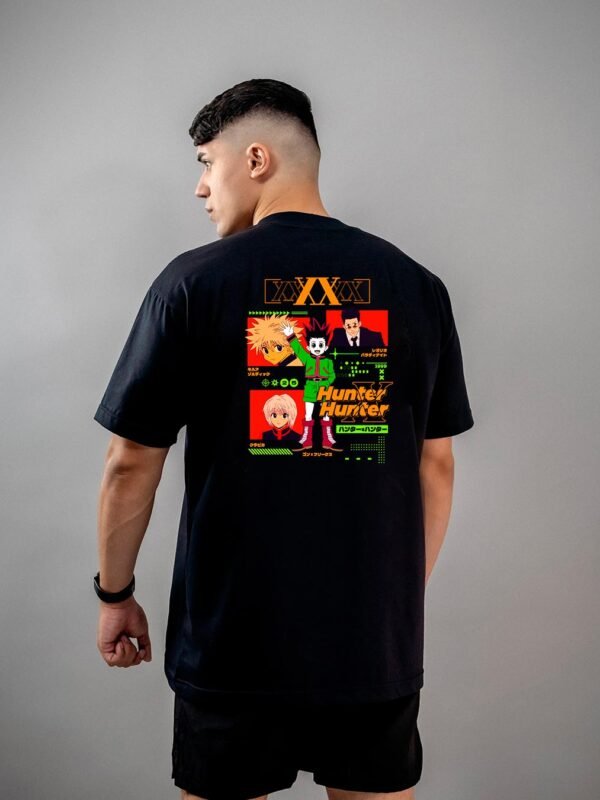 Camiseta Hunter x Hunter | HXH Retro Neon Oversized