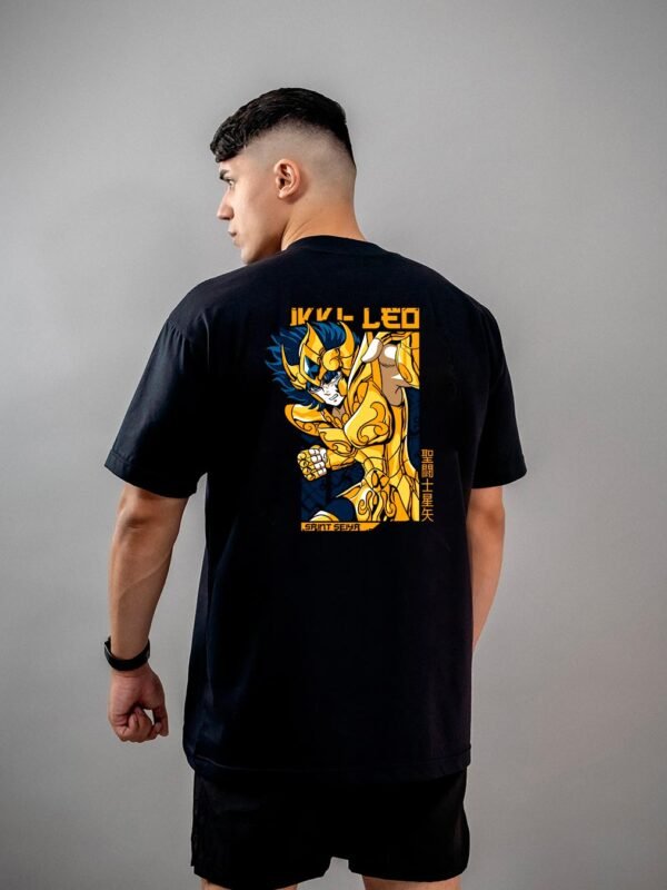 Camiseta Os Cavaleiros Do Zodíaco | Ikki De Leão Oversized