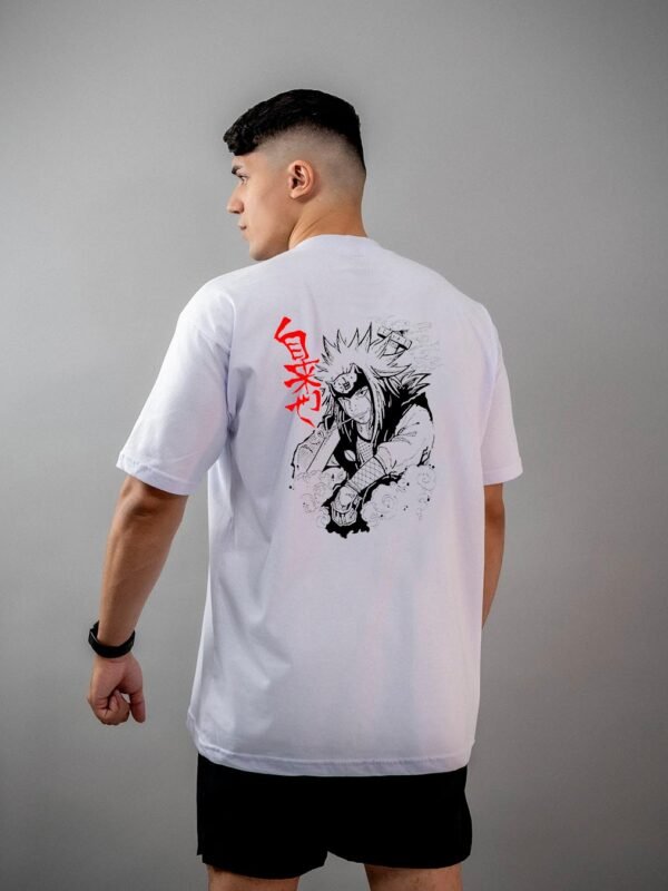 Camiseta Naruto | Jiraiya Smoking Oversized
