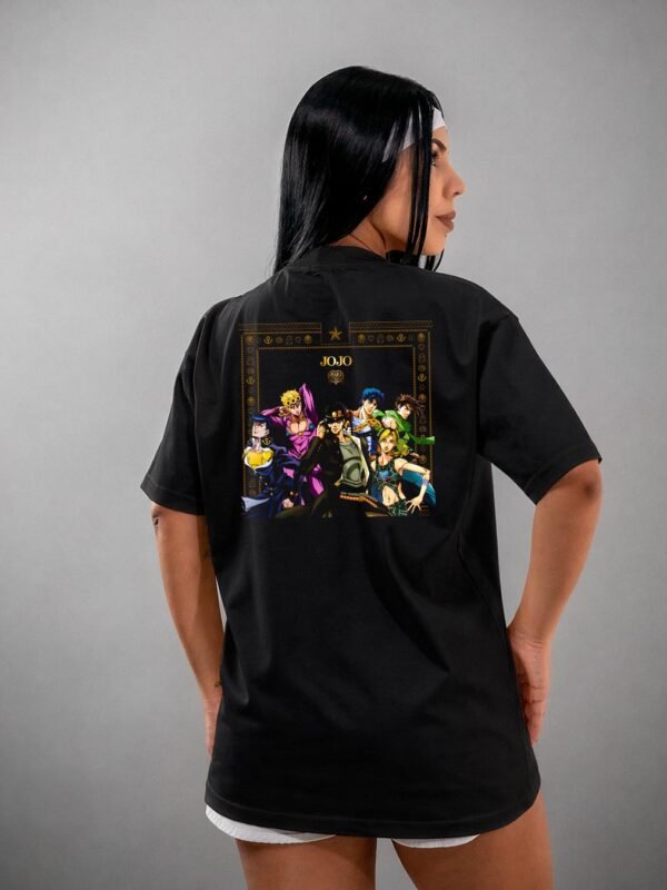 Camiseta JoJo's Bizarre Adventure | Pose JoJos Oversized