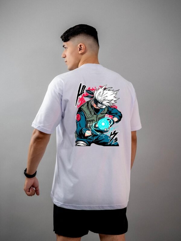 Camiseta Naruto | Kakashi Rasengan Copy Oversized
