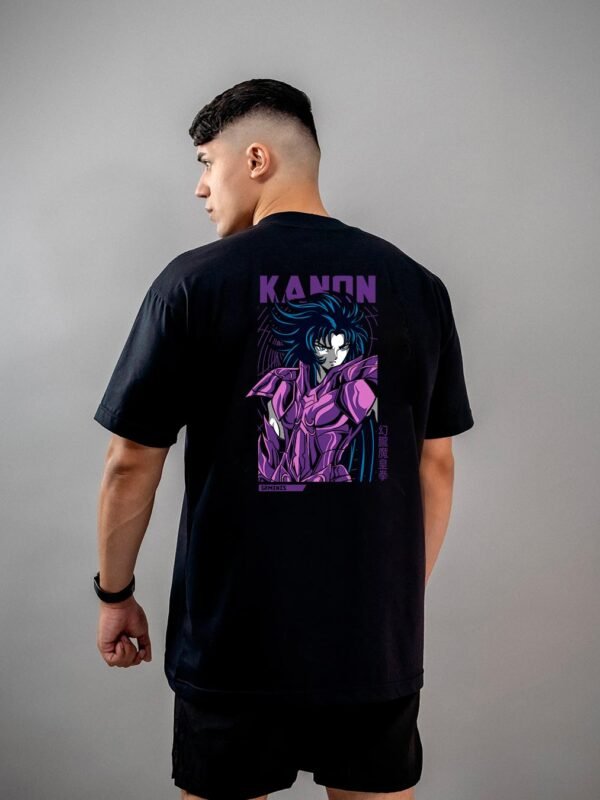 Camiseta Os Cavaleiros Do Zodíaco | Kanon de Gêmeos Oversized