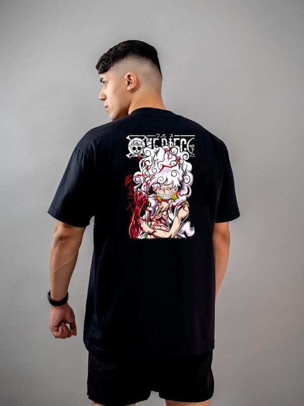 Camiseta One Piece | Luffy Gear 5 Power Oversized