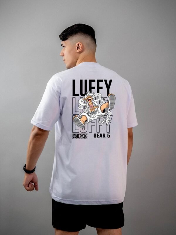 Camiseta One Piece | Monkey D. Luffy Gear 5 Oversized