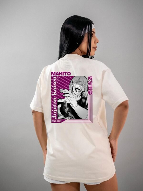 Camiseta Jujutsu Kaisen Mahito Oversized