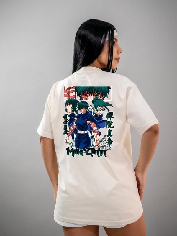 Camiseta Jujutsu Kaisen Maki Zenin Oversized