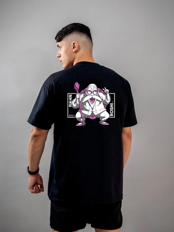 Camiseta Dragon Ball Mestre Kame Tartaruga Oversized