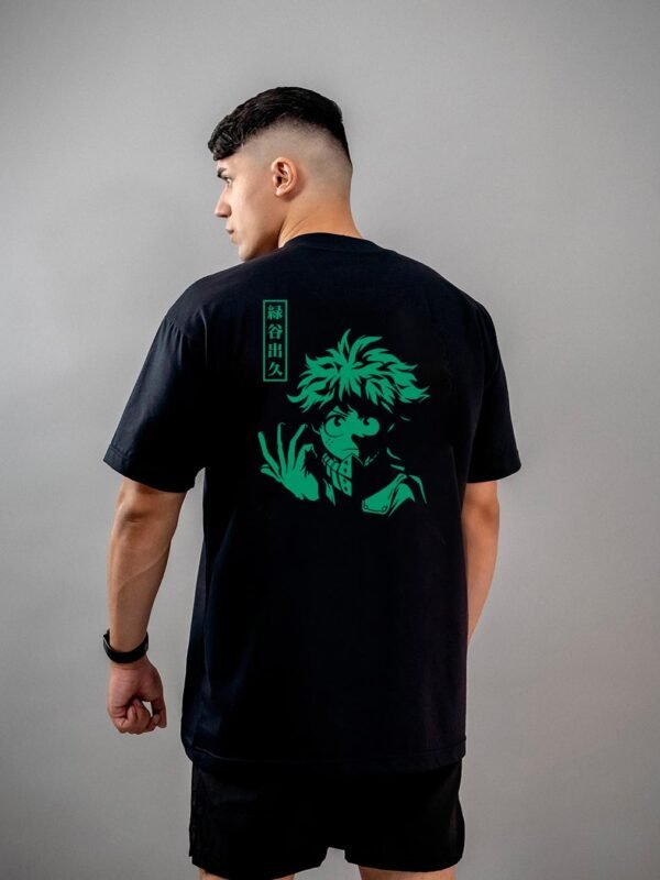 Camiseta My Hero Academia | Midoriya Green Deku Oversized