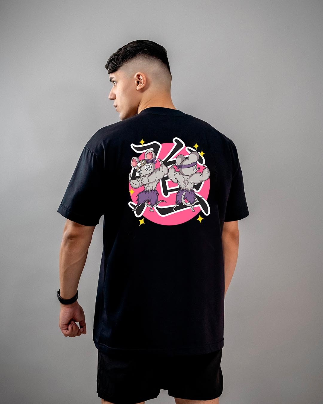 Camiseta Demon Slayer | Ninju Muki Muki Oversized - Imagem 3