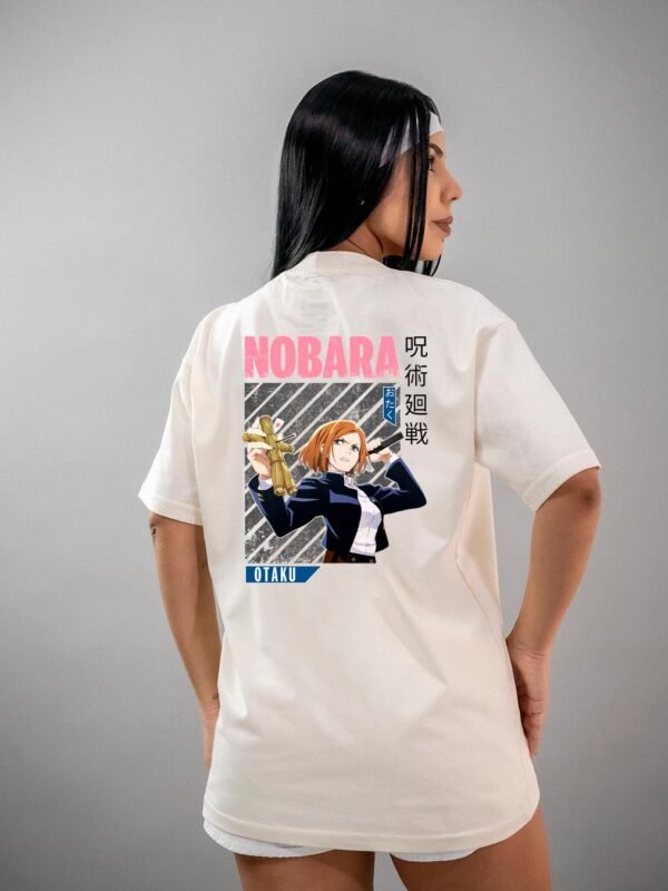 Camiseta Jujutsu Kaisen Nobara Kugisaki Otaku Oversized