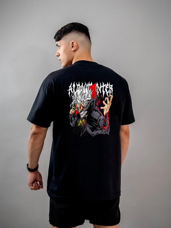 Camiseta Dan Da Dan Okarun Airhunter Oversized