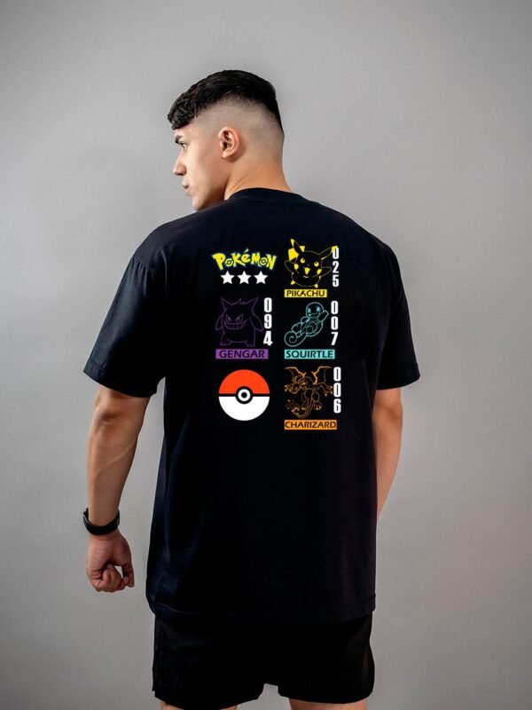 Camiseta Pokémon | Pokémon Neon Grid Oversized