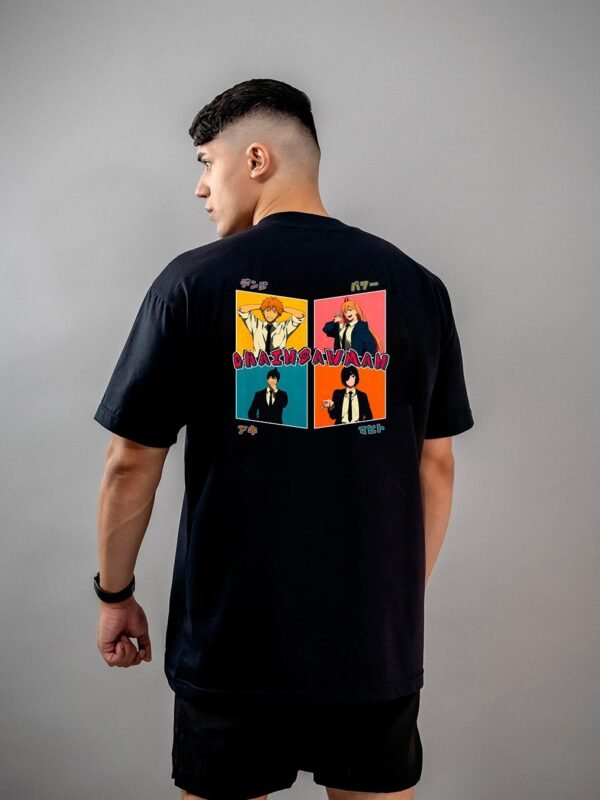 Camiseta Chainsaw Man | Devil Hunter Squad Oversized