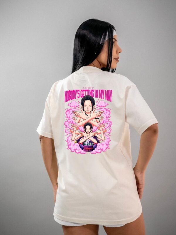 Camiseta One Piece | Nico Robin Power Oversized