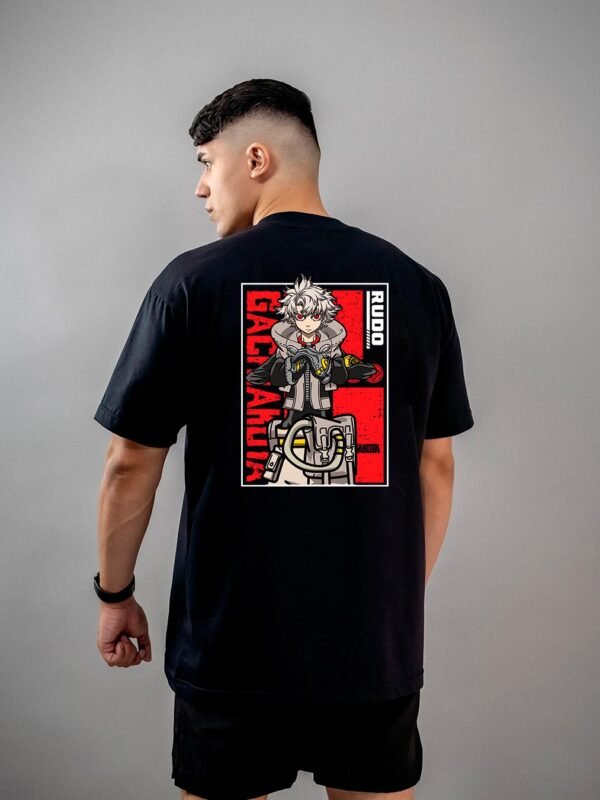 Camiseta Gachiakuta Rudo 1 Oversized
