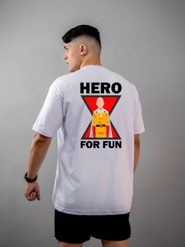Camiseta One Punch Man | Saitama Hero For Fun Oversized