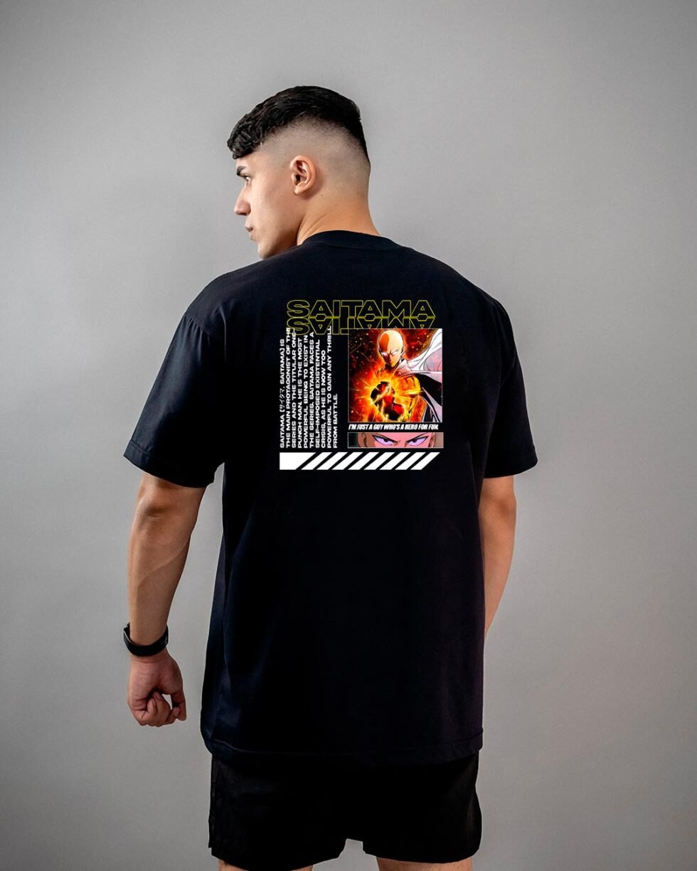 Camiseta One Punch Man | Saitama Protagonist Oversized