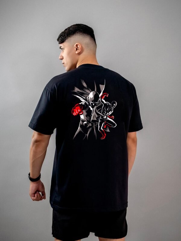 Camiseta One Punch Man | Saitama Rage Oversized