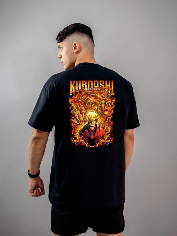 Camiseta One Piece | Sanji Kuroashi Oversized
