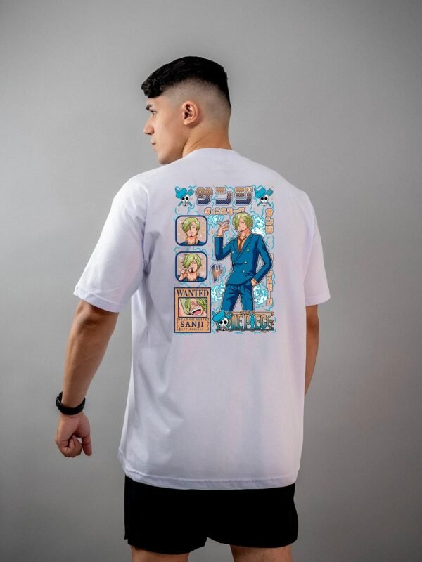 Camiseta One Piece | Vinsmoke Sanji Wanted Oversized