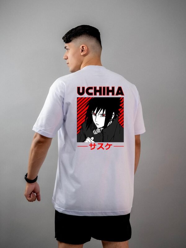 Camiseta Naruto | Sasuke Uchiha Mangekyou Sharingan Oversized
