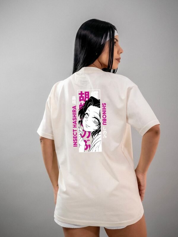 Camiseta Demon Slayer Shinobu Kocho 1 Oversized