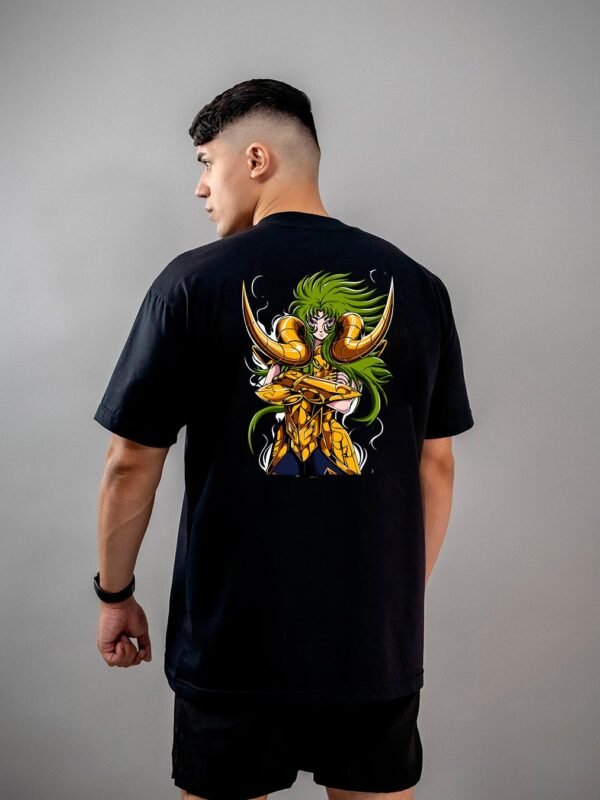 Camiseta Os Cavaleiros do Zodíaco Shion de Áries Oversized