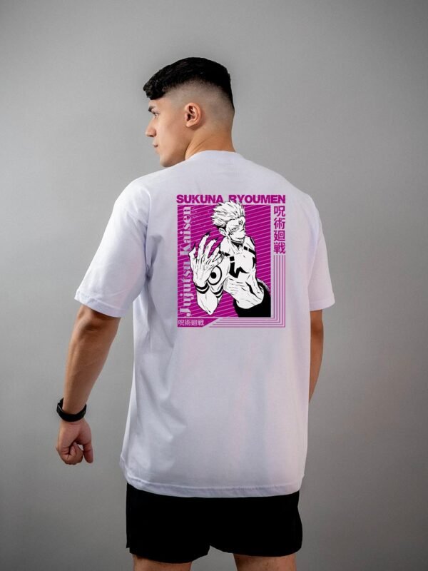 Camiseta Jujutsu Kaisen Sukuna Ryoumen Oversized