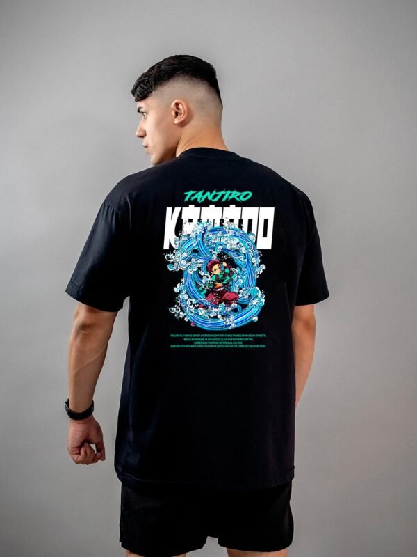 Camiseta Demon Slayer Tanjiro Kamado 1 Oversized
