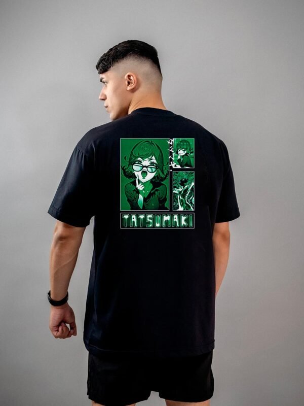 Camiseta One Punch Man | Tatsumaki Tornado do Terror Oversized