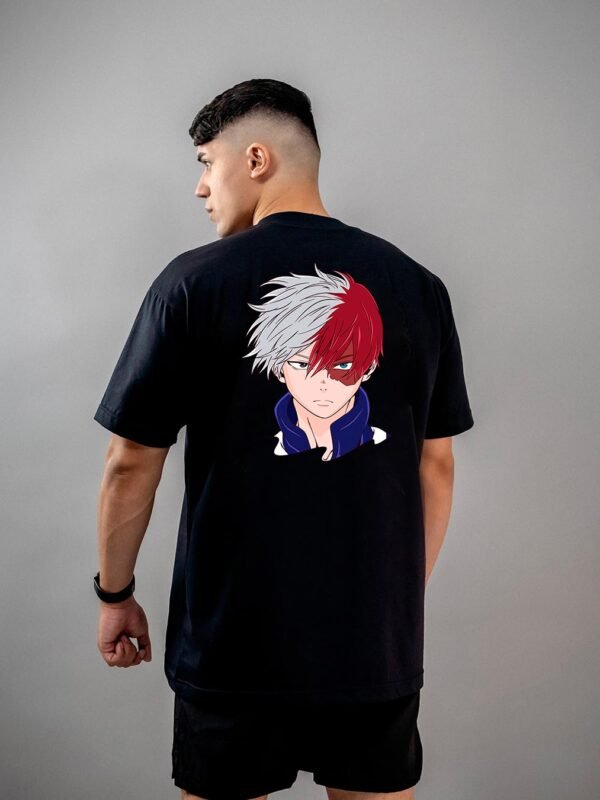 Camiseta My Hero Academia | Shoto Todoroki Face Oversized