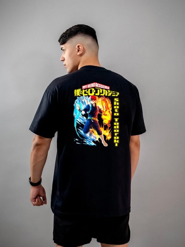 Camiseta My Hero Academia | Shoto Todoroki Oversized