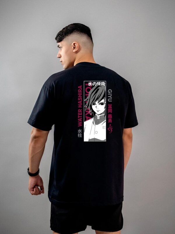 Camiseta Demon Slayer Giyu Tomioka 1 Oversized