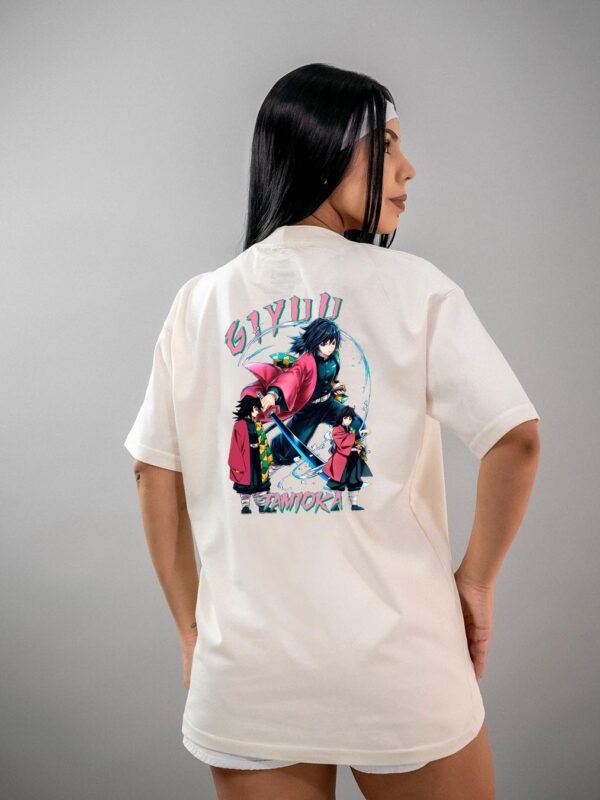 Camiseta Demon Slayer Giyu Tomioka 2 Oversized