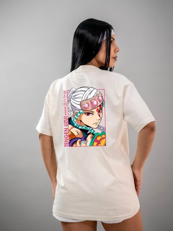 Camiseta Demon Slayer Tengen Uzui 2 Oversized