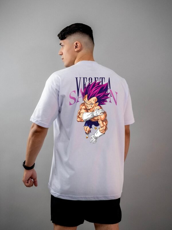 Camiseta Dragon Ball Z Vegeta Ultra Ego Oversized