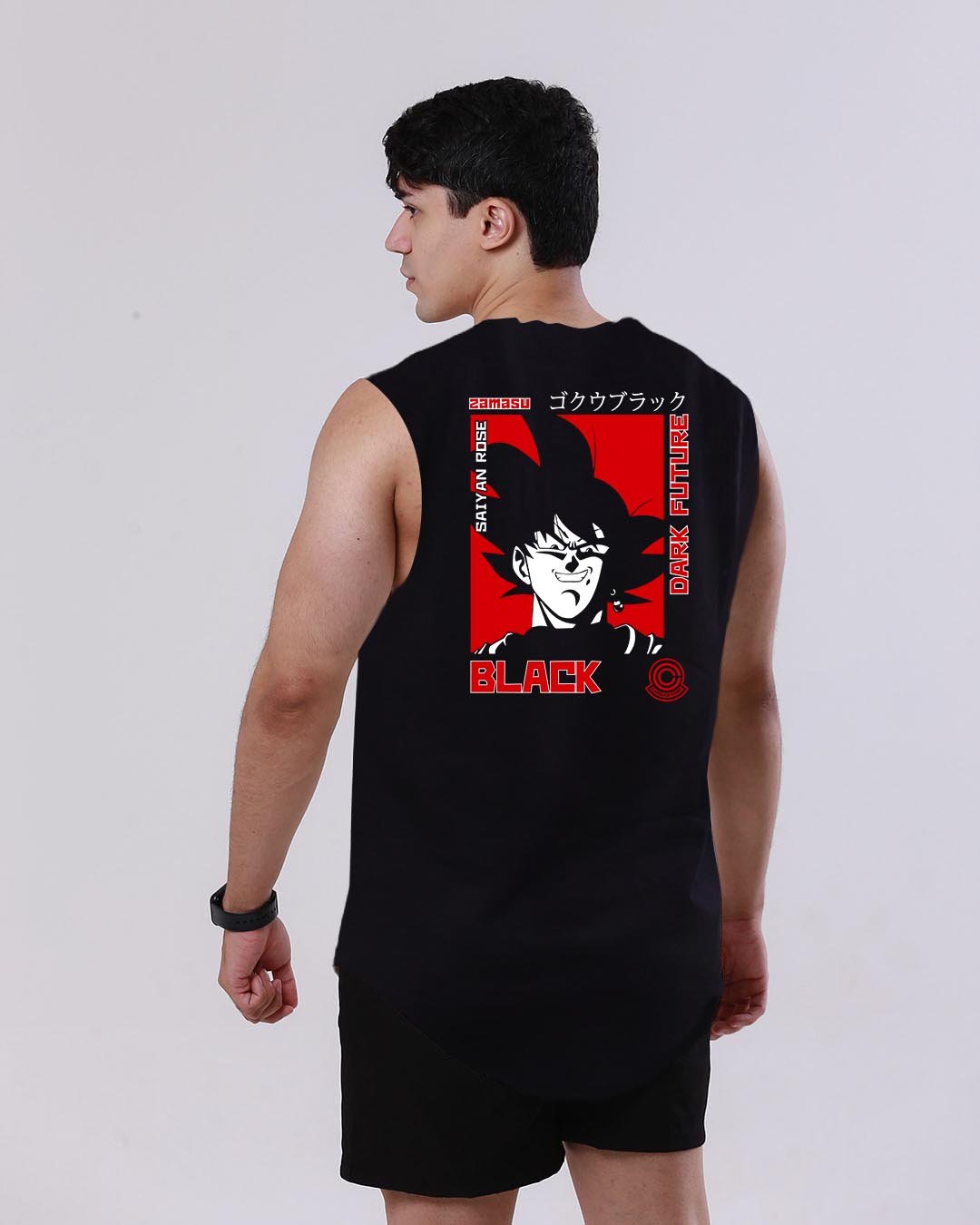 Regata Machão Goku Black Dark Future