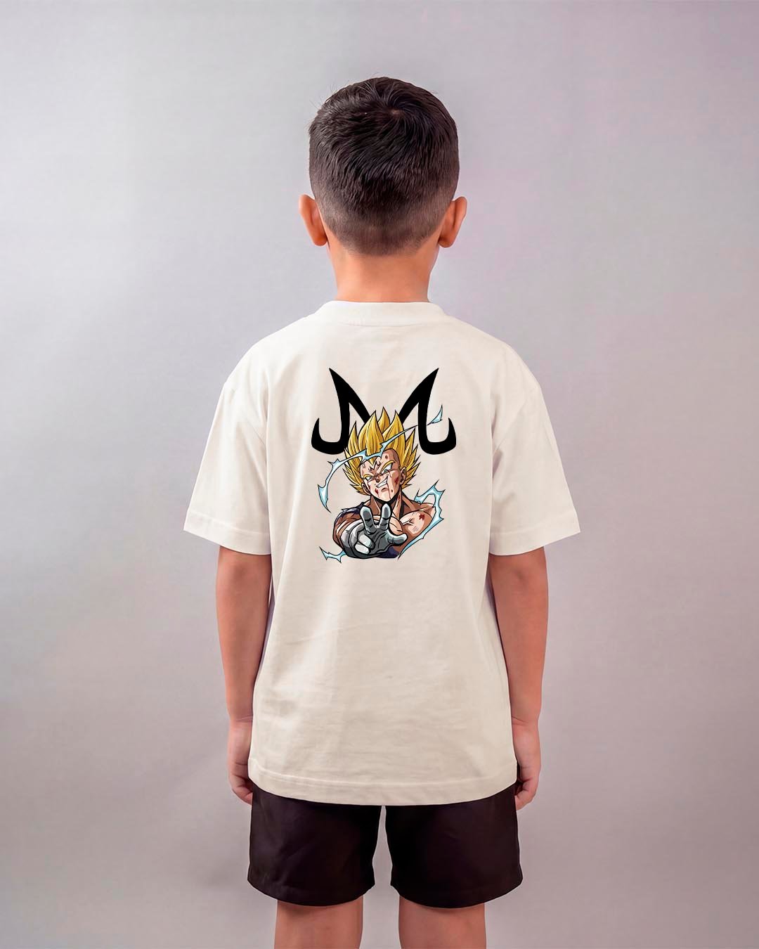 Camiseta Dragon Ball Z | Majin Vegeta 2 Oversized Infantil