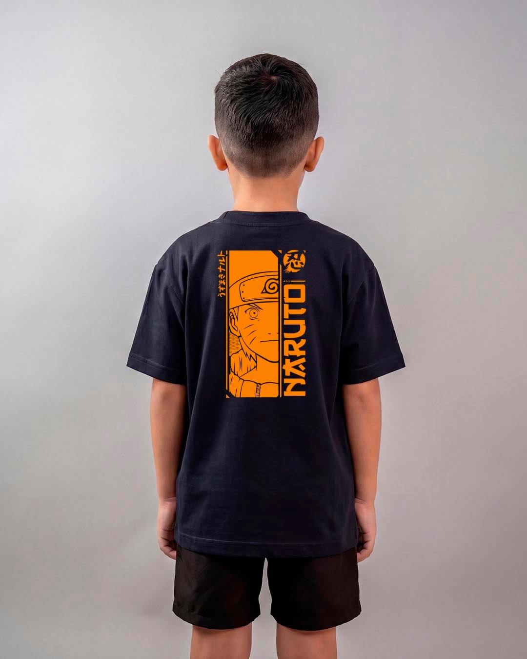 Camiseta Naruto | Naruto Classic Orange Oversized Infantil