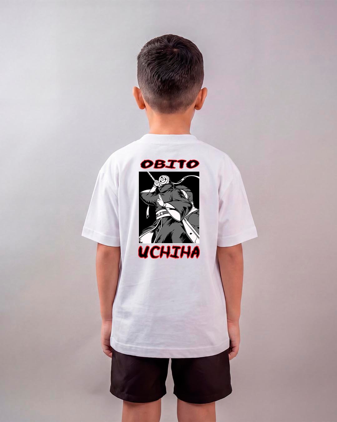 Camiseta Naruto | Obito Uchiha Oversized Infantil