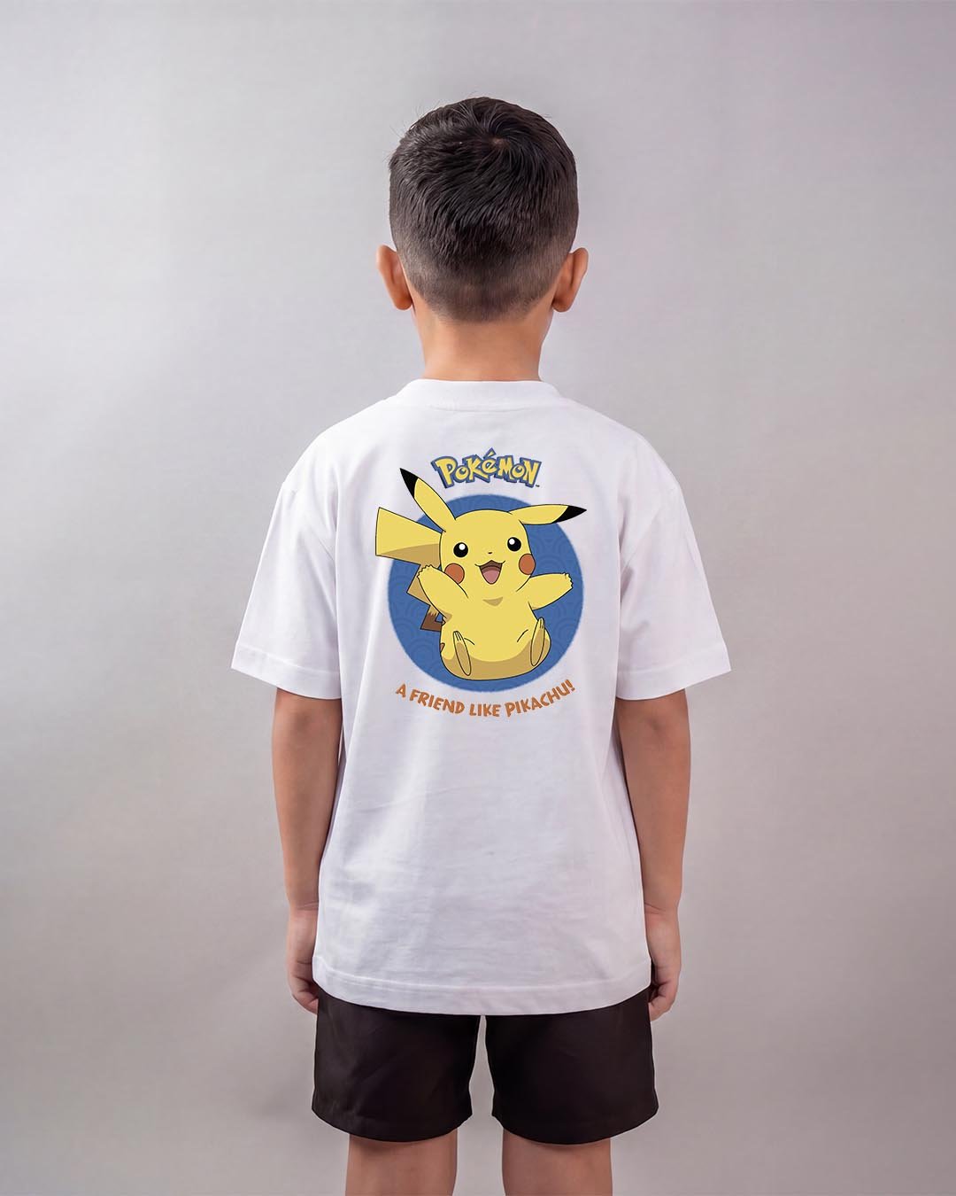 Camiseta Pokémon | Pikachu Friend Oversized Infantil